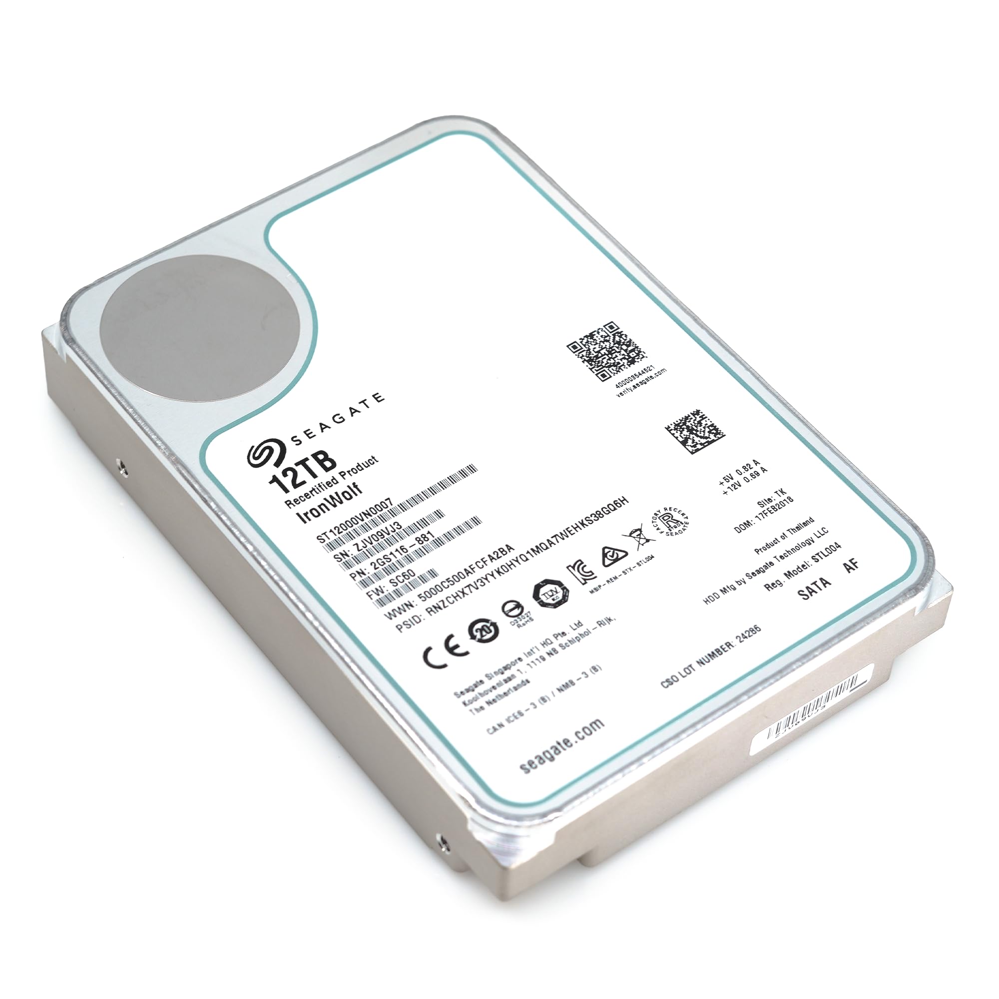 Amazon.com: Seagate IronWolf NAS 7200RPM Internal SATA Hard Drive